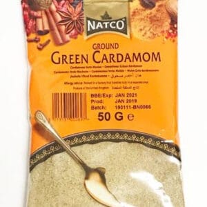 Natco Cardamom Green Ground 50G