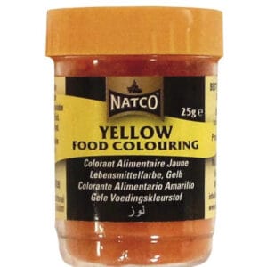 Natco Yellow Food Colouring – Powder 25G