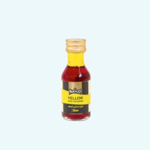 Natco Yellow Food Colouring – Liquid 28ml