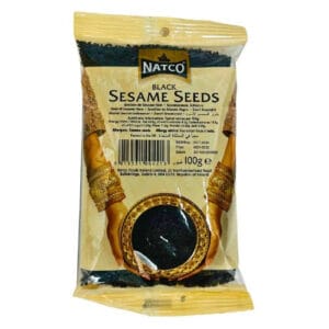 Natco Sesame Seeds Natural Black 100G