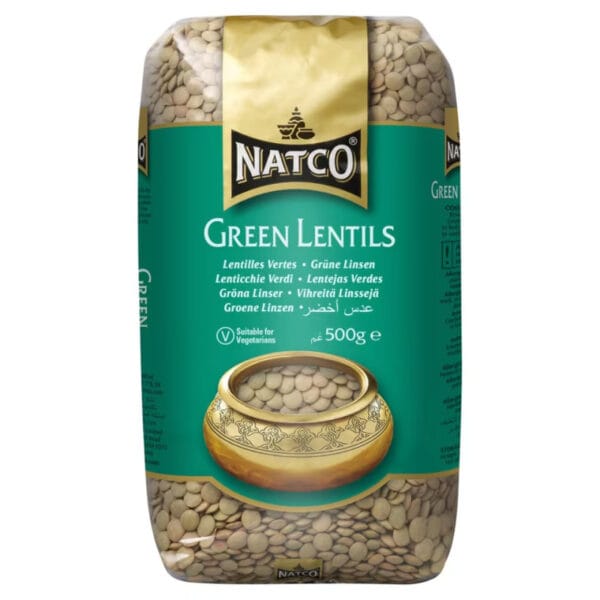 Natco Green Lentils 500G