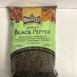 Natco Black Pepper Whole 300G