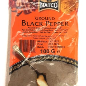 Natco Black Pepper Ground 100G