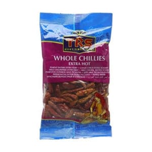 TRS Extra Hot Whole Chillies 50 G