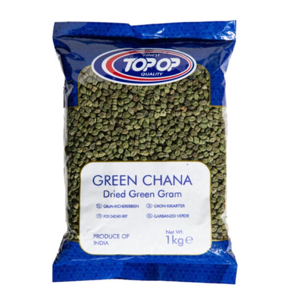 Top-Op Green Chana 1Kg