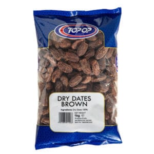 Top-Op Dry Dates Brown 1Kg