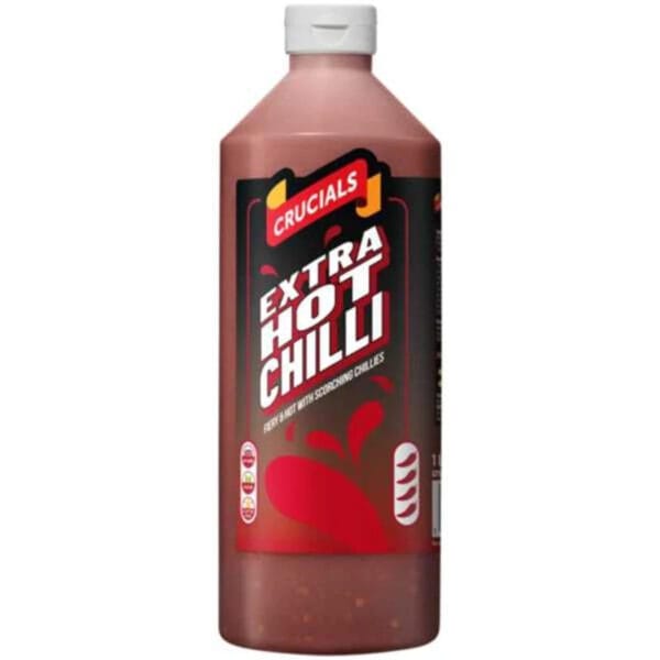 Crucial Sauce Extra Hot Chilli 1L