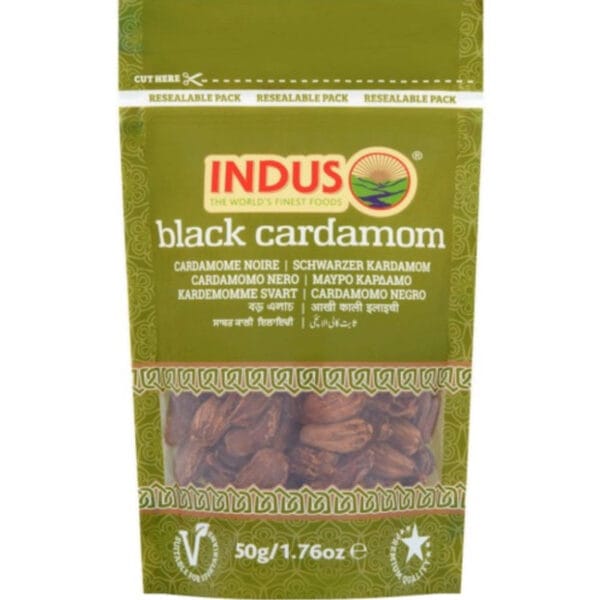 Indus Black Cardamom 50G