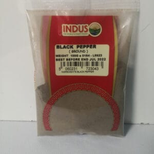 Indus Black Pepper Fine 100G