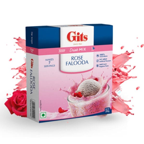 Gits Falooda Mix Rose 200G