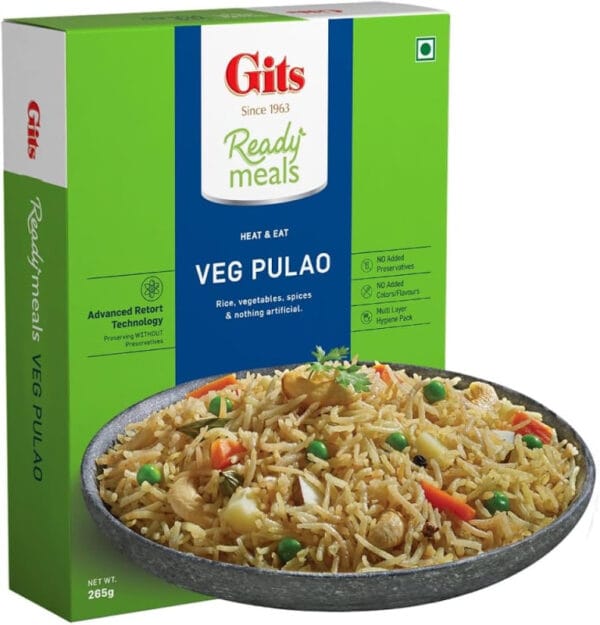 Gits Ready Meals Veg Pulao 265G