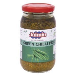 Jaimin Green Chilli Pickle – 400G