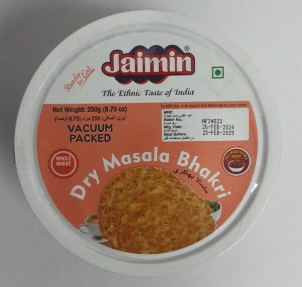 Jaimin Masala Bhakri 250G