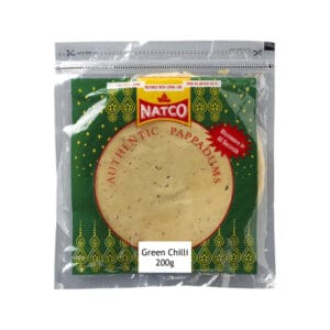 Lijjat Green Chilli Pappad 200G