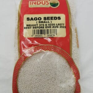 Indus Sago Seeds(Small) 375 Gm