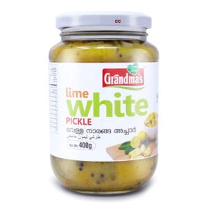 Grandmas Lime White Pickle 400Gm