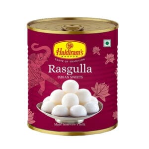 Haldirams Rasgulla Tinns 1Kg