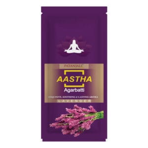 Patanjali Aastha Agarbatti Lavender 150G