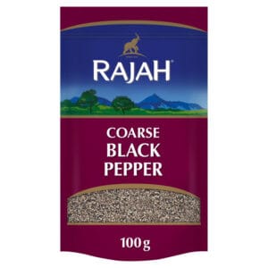 Rajah Black Pepper Coarse 100G