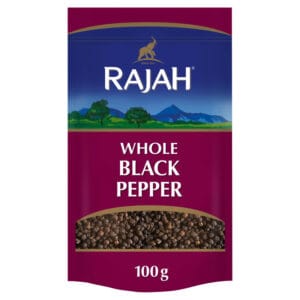 Rajah Black Pepper Whole 100Gm