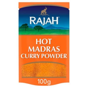 Rajah Hot Madras Curry 100Gm