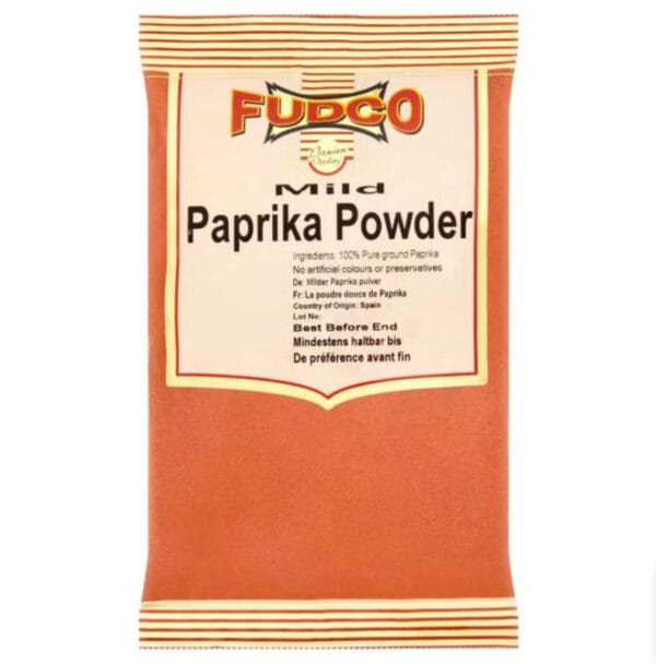 Fudco Paprika Powder Js Tray Mild 100G