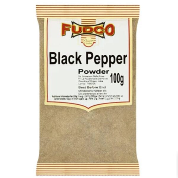 Fudco Pepper Black Powder Tray 100G