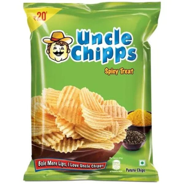 Uncle Chips Spicy Treat 50Gm