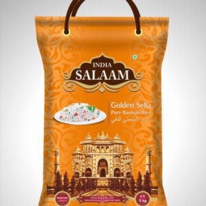 India Salaam Golden Sella Basmati Rice 5Kg