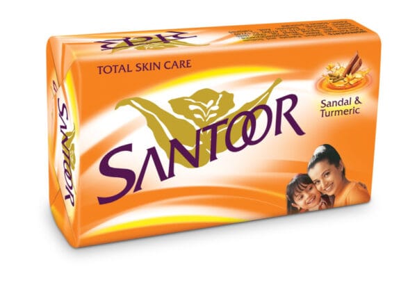 Santoor Sandal & Turmeric Soap 150Gm
