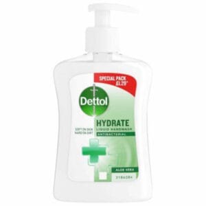 Dettol Hydrate Liquid Handwash Aloe Vera 250ml