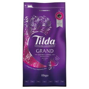 Tilda Grand Extra Long Basmati Rice 10Kg