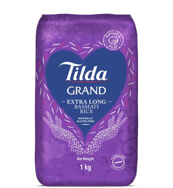 Tilda Grand Extra Long Basmati Rice 1Kg