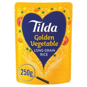 Tilda Golden Vegetable Rice 250G