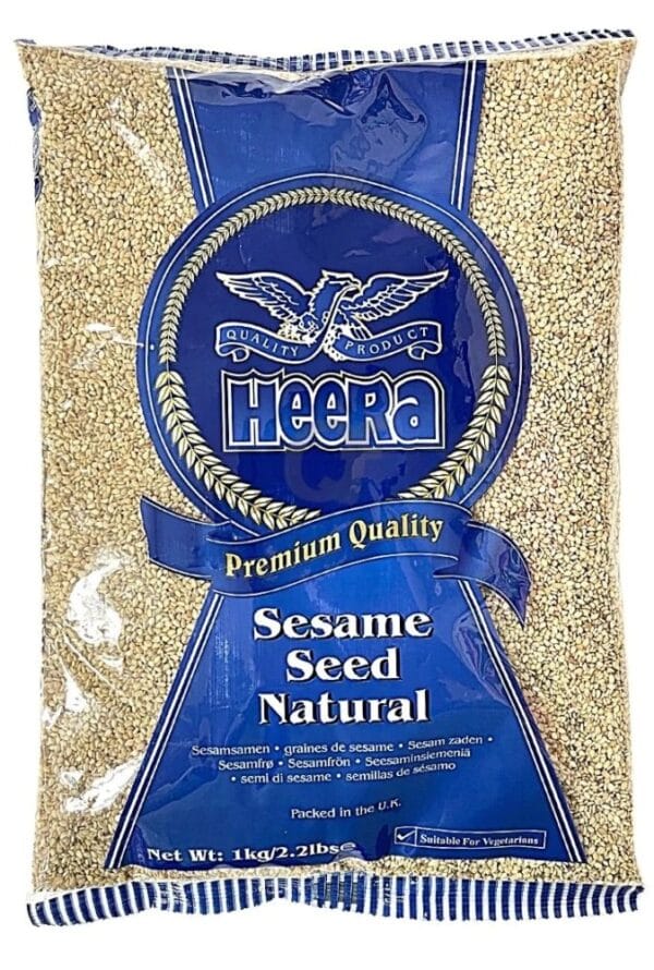 Heera Sesame Seeds – Natural . 1Kg