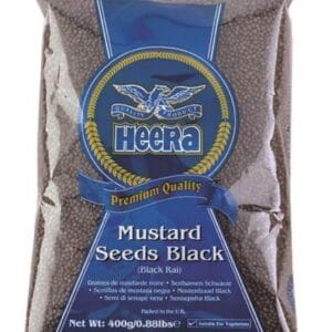 Heera Black Mustard Seeds 400G