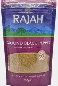 Rajah Black Pepper Powder 100G