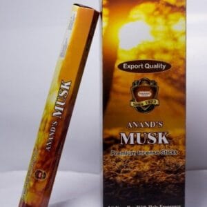 Anand Agarbatti Musk(Almizcle)6*20 Sticks