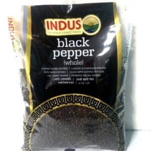 Indus Black Pepper Whole 700g