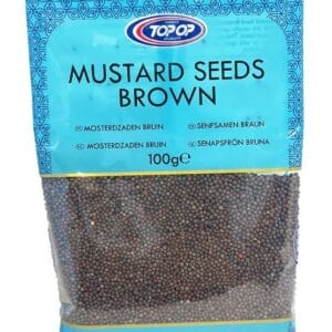Top-Op Mustard Seeds Brown 100G