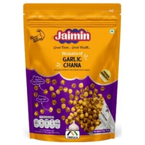 Jaimin Roasted Chana – Garlic -200G