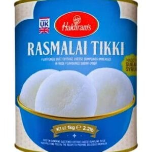 Haldirams Rasmalai Tinns 1Kg