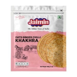 Jaimin Oats Ginger Chilli Khakhra-200G