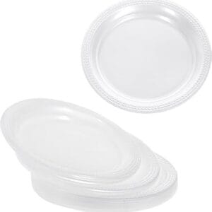7″ Plastic Plates 100Pk