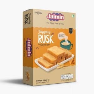 Jaimin Jaggery Rusk-200G