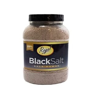 Regal Black Salt Jar 750g