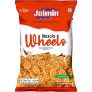 Jaimin Fryums Masala Wheels 80G
