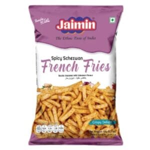 Jaimin Fryums Spicy Schezwan French 80G
