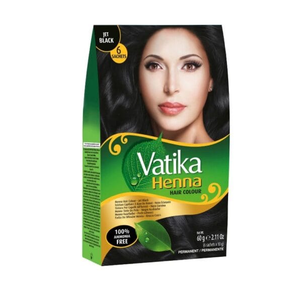 Vatika Henna Hair Colour  Jet Black 60G