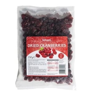 Niharti Cranberries 250gm
